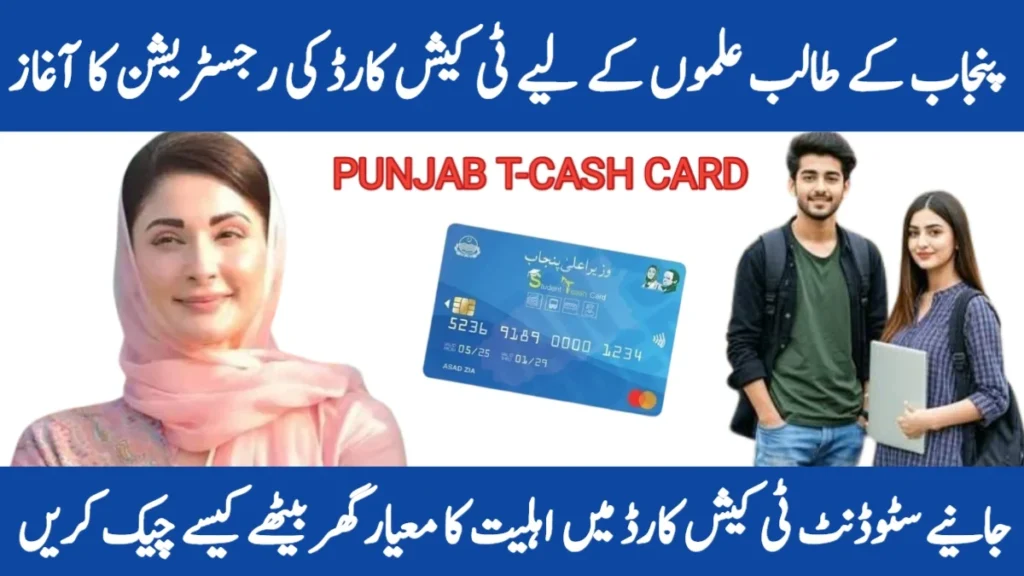 Punjab T-Cash Card 2025