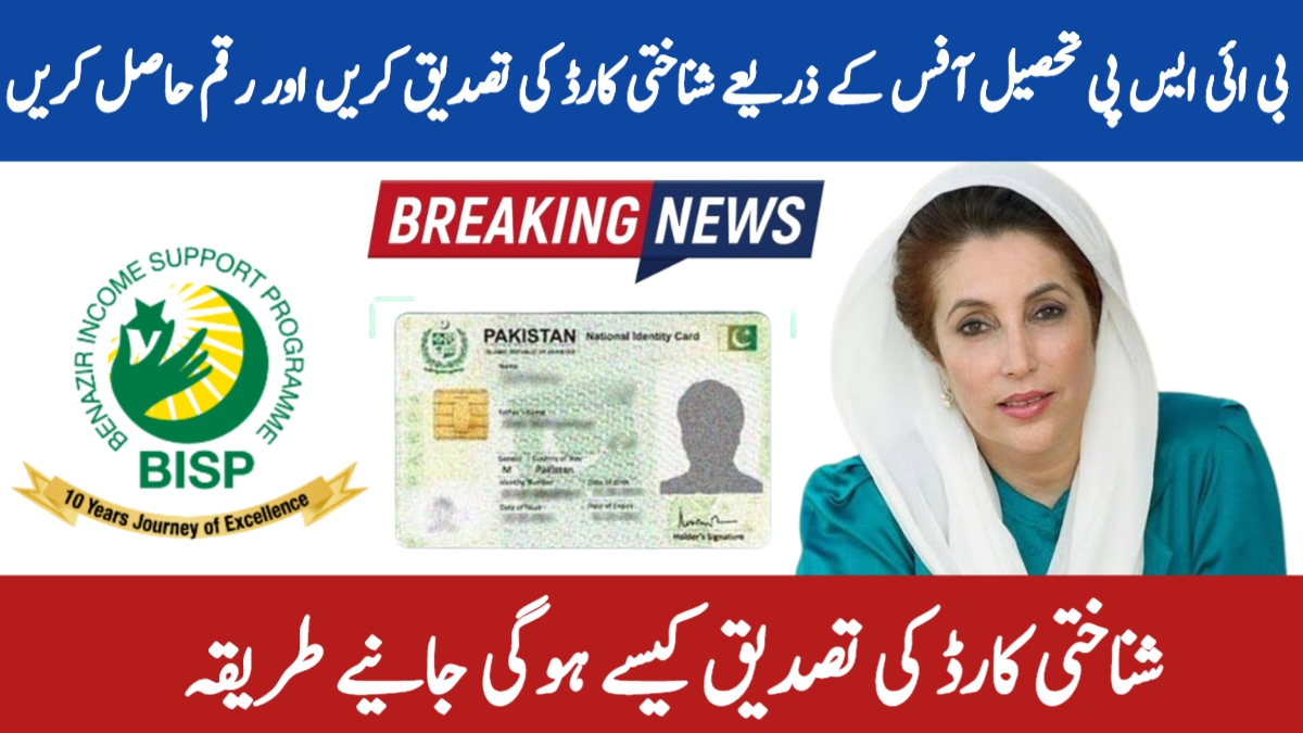 BISP 8171 CNIC Verification