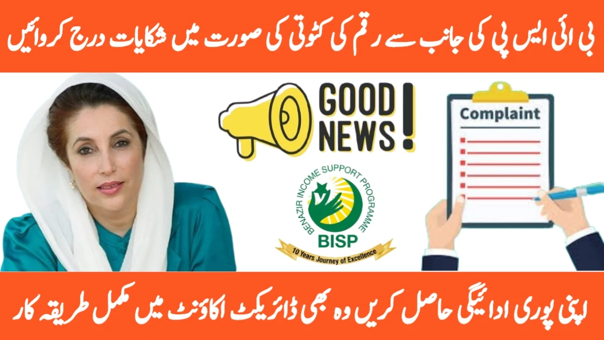 BISP 8171 Payment Deduction Complaint System