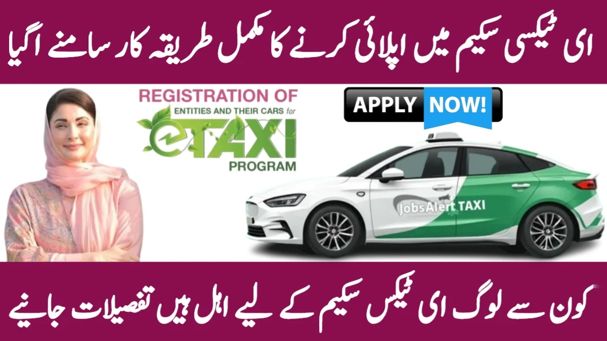 Punjab E-Taxi Scheme 2025