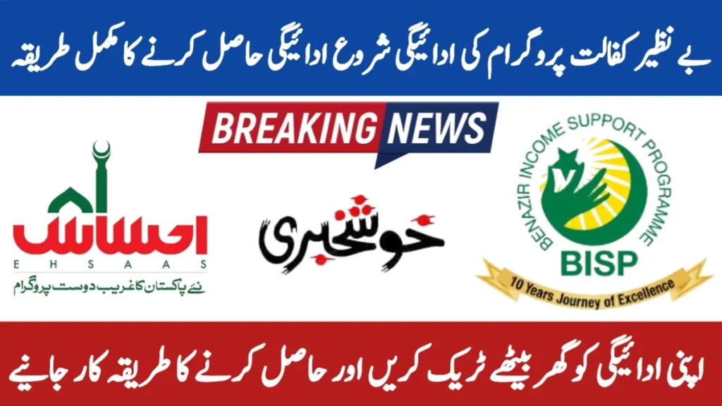 Benazir Kafalat Program 2025 Payments Started – Check Payment and Withdrawal Date by CNIC